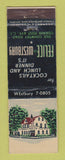 Matchbook Cover - Felice Restaurant Westbury LI NY feature  WEAR