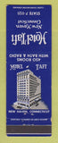 Matchbook Cover - Hotel Taft New Haven CT