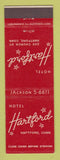 Matchbook Cover - Hotel Hartford CT