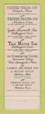 Matchbook Cover - Yale Motor Inn Wallingford CT