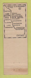 Matchbook Cover - Casa Loma Hotel Coral Gables FL Lake Delton WI WEAR