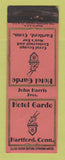 Matchbook Cover - Hotel Garde Hartford CT WEAR