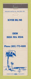Matchbook Cover - Beach Comber Motel Pismo Beach CA