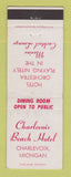 Matchbook Cover - Charlevoix Beach Hotel MI WEAR