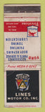 Matchbook Cover - Ford Motors Mobil oil gas Firestone Tires WORN