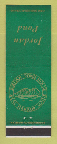 Matchbook Cover - Jordan Pond House Seal Harbor ME DD Bean