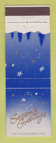 Matchbook Cover - Union Pacific Railroad Christmas WEAR