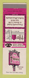 Matchbook Cover - The Towers Motor Inn Dedham MA
