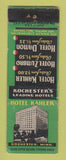 Matchbook Cover - Hotel Kahler Rochester MN WEAR