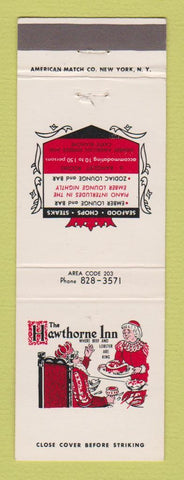 Matchbook Cover - Hawthorne Inn Meridian CT WEAR