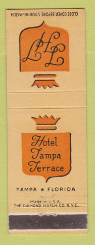 Matchbook Cover - Hotel Tampa Terrace Tampa FL