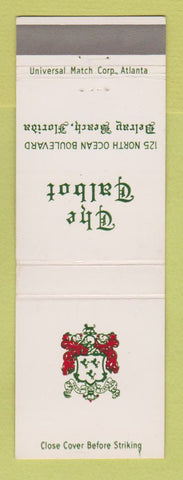 Matchbook Cover - The Talbot Delray Beach FL