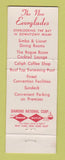 Matchbook Cover - Everglades Hotel Miami FL