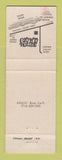 Matchbook Cover - Crown House Laguna Niguel CA