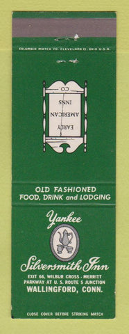 Matchbook Cover - Yankee Silversmith Inn Wallingford CT