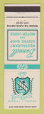 Matchbook Cover - Bunnell Restaurant Motor Lodge Bunnell FL
