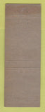 Matchbook Cover - Mohican Hotel New London CT WEAR