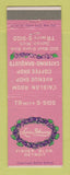 Matchbook Cover - Louis Sherry Detroit MI