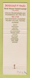 Matchbook Cover - Benihana of Tokyo Restaurant Fort Lauderdale FL Miami