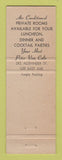 Matchbook Cover - Rio Bamba Rochester NY