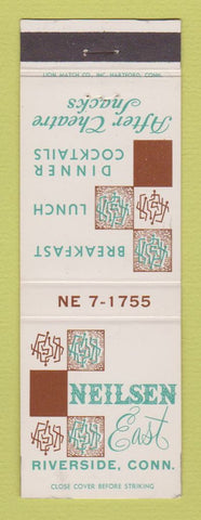 Matchbook Cover - Neilsen East Restaurant Riverside CT