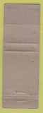 Matchbook Cover - Fleet Wing oil gas Lake Orion MI WEAR