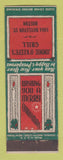 Matchbook Cover - Jimmie O'Keefe's Grill Christmas Federal #2