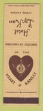 Matchbook Cover - Hotel Ly Kan Lyons KS