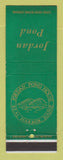 Matchbook Cover - Jordan Pond House Seal Harbor ME DD Bean WEAR