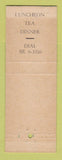 Matchbook Cover - Jordan Pond House Seal Harbor ME DD Bean WEAR