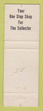 Matchbook Cover - Highland House Coins Stamps Boardman OH 1976