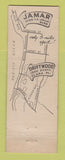 Matchbook Cover - Jamar Restaurant LA Jolla CA Driftwood Dining Room