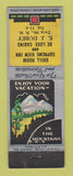 Matchbook Cover - EJ Dubey Supreme View Inn Twin Mountain NH
