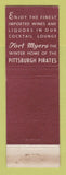 Matchbook Cover - Franklin Arms Hotel Fort Myers FL