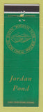 Matchbook Cover - Jordan Pond House Seal Harbor ME DD Bean