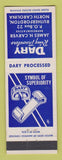 Matchbook Cover - Dary Ring Travelers Rutherfordton NC