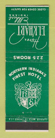 Matchbook Cover - Hotel Elkhart IN