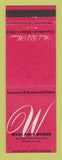 Matchbook Cover - Wade Park Manor Cleveland OH