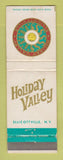 Matchbook Cover - Holiday Valley Ellicottville NY WEAR