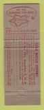 Matchbook Cover - Jello Desert Recipe girlie