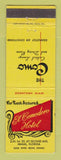 Matchbook Cover - El Comodoro Hotel Miami FL