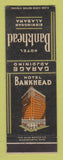Matchbook Cover - Hotel Bankhead Birmingham AL