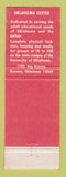 Matchbook Cover - University of Oklahoma Norman OK Sooners