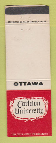 Matchbook Cover - Carleton University Ottawa ON WEAR