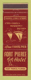 Matchbook Cover - Fort Pierce Hotel FL