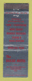 Matchbook Cover - Dakar Motel Hallandale FL WEAR