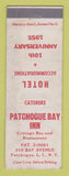 Matchbook Cover - Patchogue Bay Inn LI NY 1955 WEAR