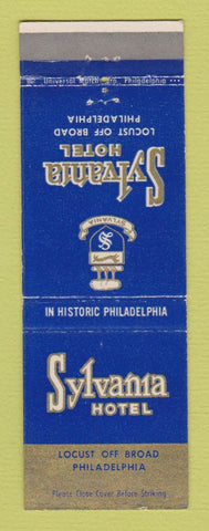 Matchbook Cover - Sylvania Hotel Philadelphia PA