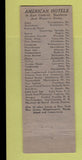 Matchbook Cover - Lycoming Hotel Williamsport PA