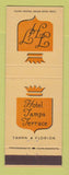 Matchbook Cover - Hotel Tampa Terrace Tampa FL